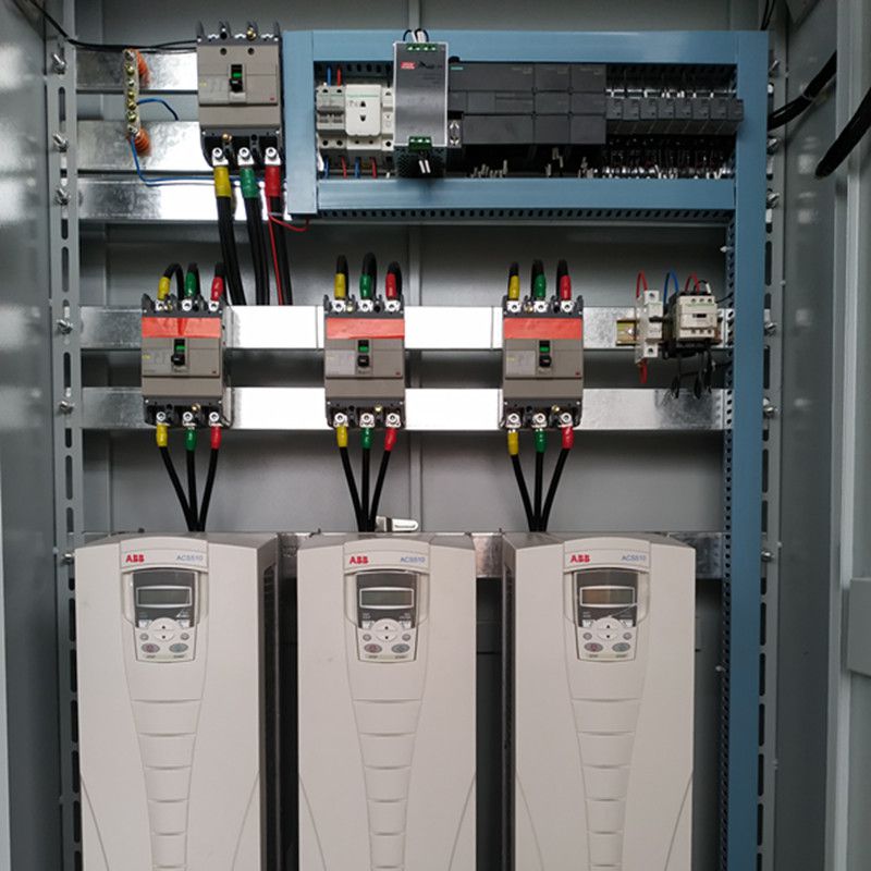 plc控制柜组装好进行安装与调试